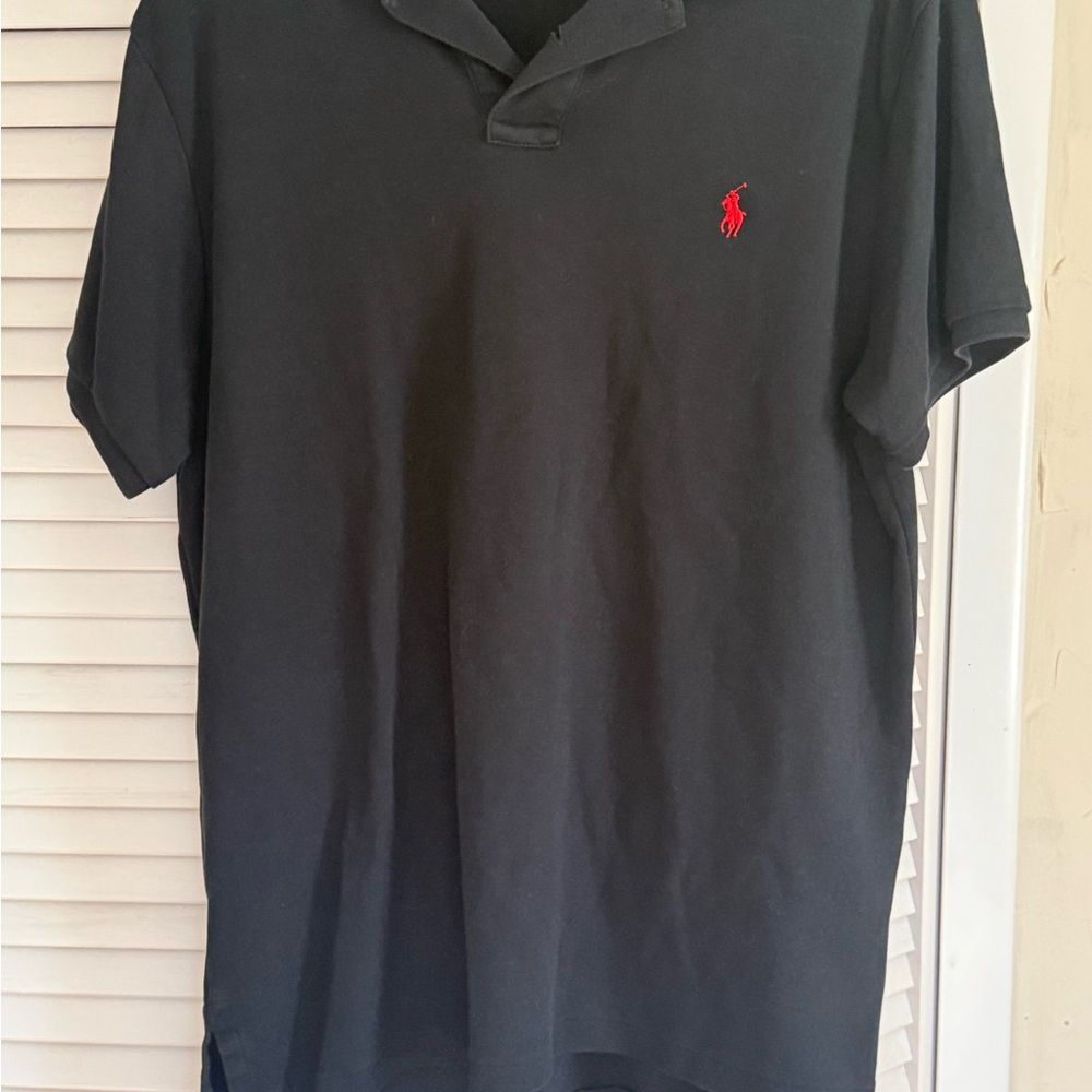 Men's Black Polo by Ralph Lauren